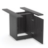 Modern Rectangular Top Cube Leg 12' Feet Conference Table, #OF-CON-CS14