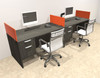 Two Person Modern Divider Office Workstation Desk Set, #OT-SUL-SPO70