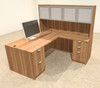 5pc L Shape Modern Executive Office Desk, #OT-SUL-L29