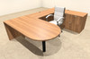 4pc U Shape Modern Executive Office Desk, #OT-SUL-U9