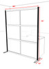 One Loft Modern Office Home Aluminum Frame Partition / Divider / Sneeze Guard, #UT-ALU-P16-A