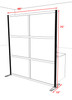 One Loft Modern Office Home Aluminum Frame Partition / Divider / Sneeze Guard, #UT-ALU-P17-A