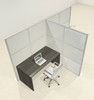 One T Shaped Loft Modern Office Home Aluminum Frame Partition / Divider / Sneeze Guard, #UT-ALU-P61-C
