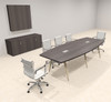 Modern Boat shaped 10' Feet Conference Table, #OF-CON-CW14