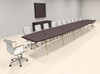 Modern Boat shaped 24' Feet Conference Table, #OF-CON-CW61