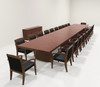 Traditional Rectangular 24' Feet Office Conference Table, #RO-SOR-C6