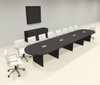 Modern Racetrack 18' Feet Conference Table, #OF-CON-CR39