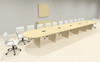 Modern Racetrack 24' Feet Conference Table, #OF-CON-CR58