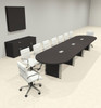Racetrack Cable Management 16' Feet Conference Table, #OF-CON-CRP31