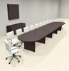 Racetrack Cable Management 20' Feet Conference Table, #OF-CON-CRP46