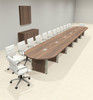 Racetrack Cable Management 26' Feet Conference Table, #OF-CON-CRP68