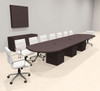 Modern Racetrack 16' Feet Conference Table, #OF-CON-CRQ30