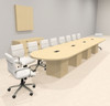 Modern Racetrack 18' Feet Conference Table, #OF-CON-CRQ34