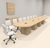 Modern Racetrack 18' Feet Conference Table, #OF-CON-CRQ35