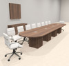 Modern Racetrack 18' Feet Conference Table, #OF-CON-CRQ36