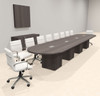 Modern Racetrack 18' Feet Conference Table, #OF-CON-CRQ40