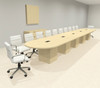 Modern Racetrack 22' Feet Conference Table, #OF-CON-CRQ50