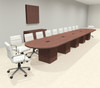 Modern Racetrack 22' Feet Conference Table, #OF-CON-CRQ53