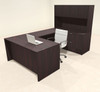 5pcs U Shaped 60"w X 102"d Modern Executive Office Desk, #OT-SUS-U23
