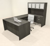 5pcs U Shaped 60"w X 102"d Modern Executive Office Desk, #OT-SUS-U80