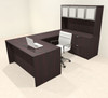 5pcs U Shaped 60"w X 102"d Modern Executive Office Desk, #OT-SUS-U83