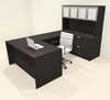 5pcs U Shaped 60"w X 102"d Modern Executive Office Desk, #OT-SUS-U84