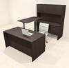 5pcs U Shaped 60"w X 102"d Modern Executive Office Desk, #OT-SUS-UH18