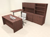 7pcs U Shaped 60"w X 102"d Modern Executive Office Desk, #OT-SUS-UH57