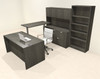 6pcs U Shaped 60"w X 102"d Modern Executive Office Desk, #OT-SUS-UH75