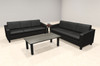 2pcs 6 Person Modern Office LeatherSoft SOFA Set, #OT-LOS-SF2