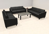 3pcs 9 Person Modern Office LeatherSoft SOFA Set, #OT-LOS-SF3