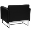 1pc Modern Leather Office Reception Sofa Chair, FF-0457-12