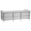 1pc Modern Leather Office Reception Sofa, FF-0462-12