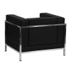 1pc Modern Leather Office Reception Sofa Chair, FF-0432-12