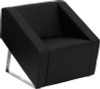 1pc Modern Leather Office Reception Sofa Chair, FF-0481-12