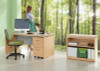 3pc Modern Contemporary Executive Office Desk Set, #AL-SED-D4