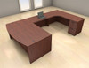 4pc U Shape Modern Executive Office Desk Set, #CH-AMB-U45