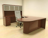 5pc U Shape Modern Contemporary Executive Office Desk Set, #CH-JAD-U21