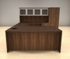 6pc U Shape Modern Executive Office Desk Set, #CH-AMB-U61