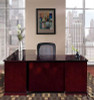 New 4pc 72"All Wood Executive Office Desk, #CH-EME-L2