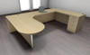 4pc U Shape Modern Executive Office Desk Set, #CH-AMB-U7