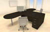 Two Persons Modern Executive Office Workstation Desk Set, #CH-AMB-S18