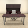 5pc Modern Contemporary Executive Office Desk Set, #OF-CON-D3