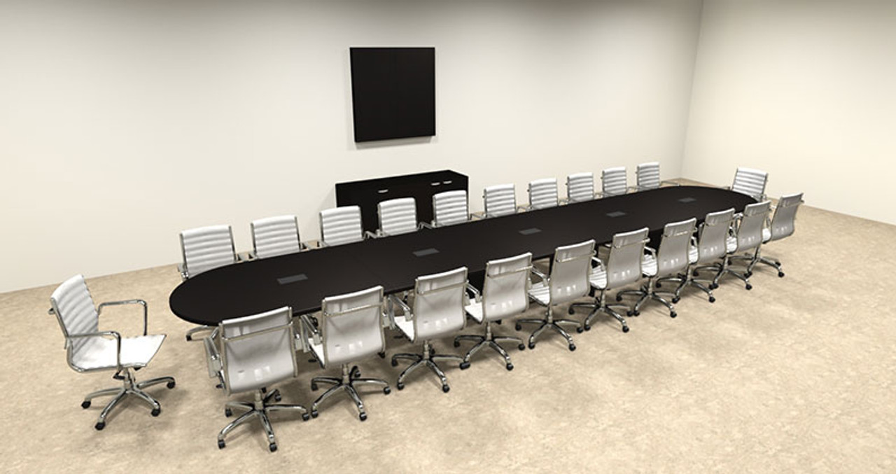 Modern Racetrack 22' Feet Conference Table, #OF-CON-C35