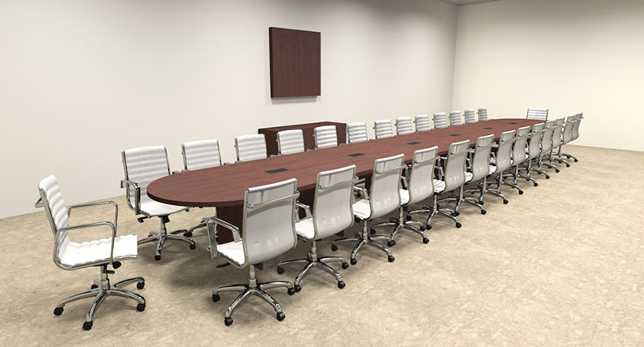 Modern Racetrack 28' Feet Conference Table, #OF-CON-C47
