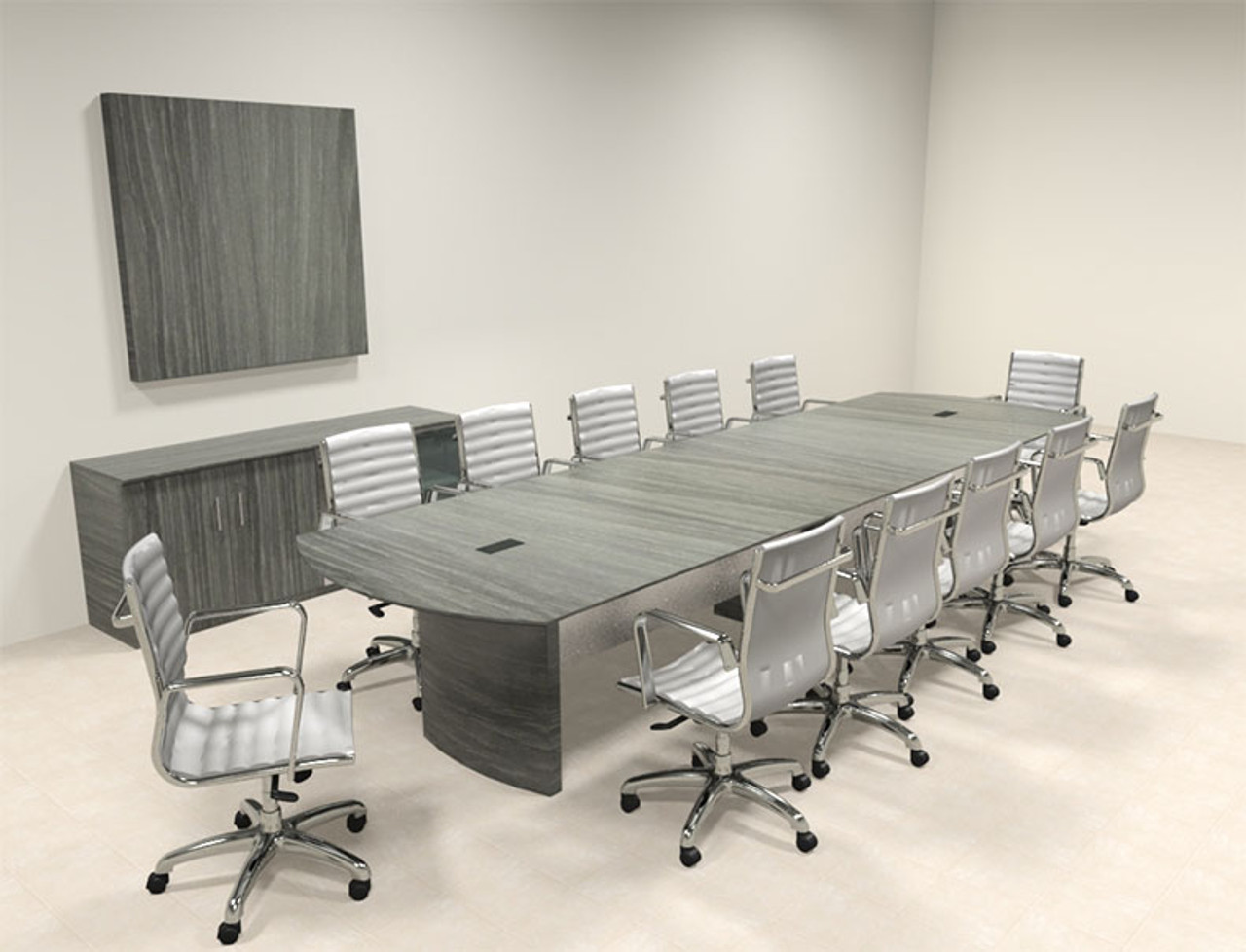 Modern Contemporary 14' Feet Conference Table, #MT-MED-C16