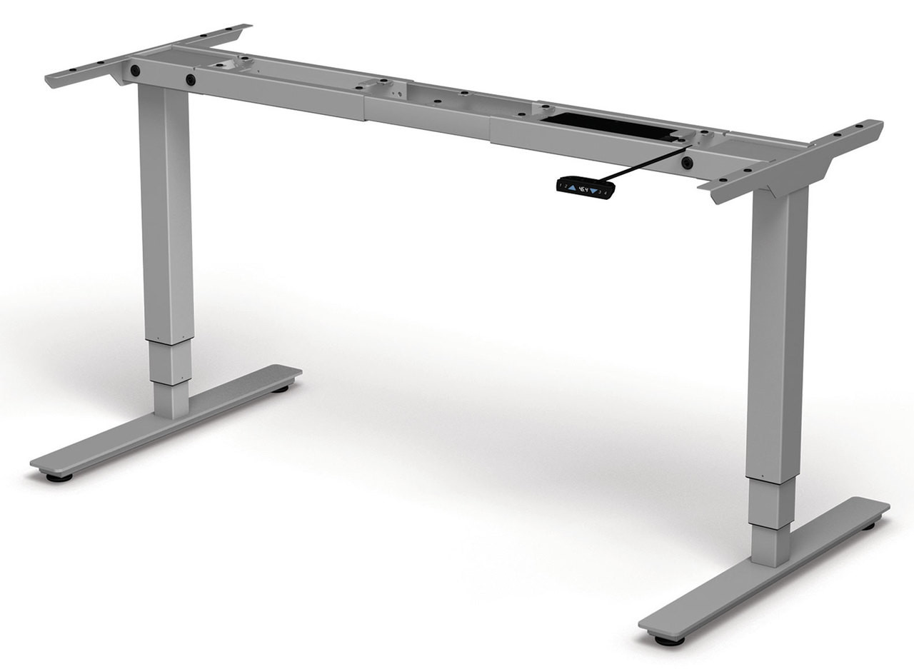 Two Persons Modern Power Adjustable Divider Workstation, #OF-CON-HP1