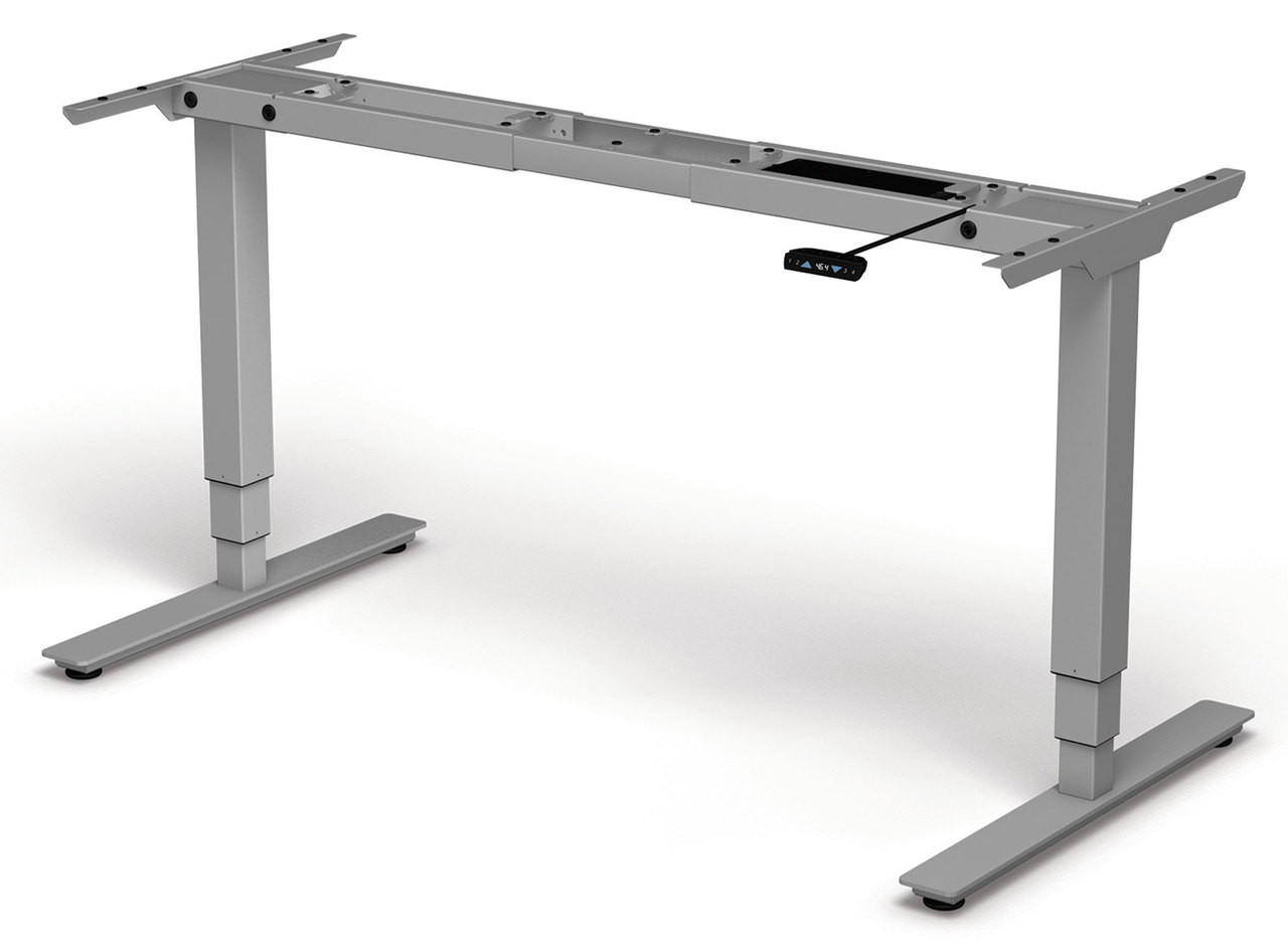 Two Persons Modern Power Adjustable Divider Workstation, #OF-CON-HP2