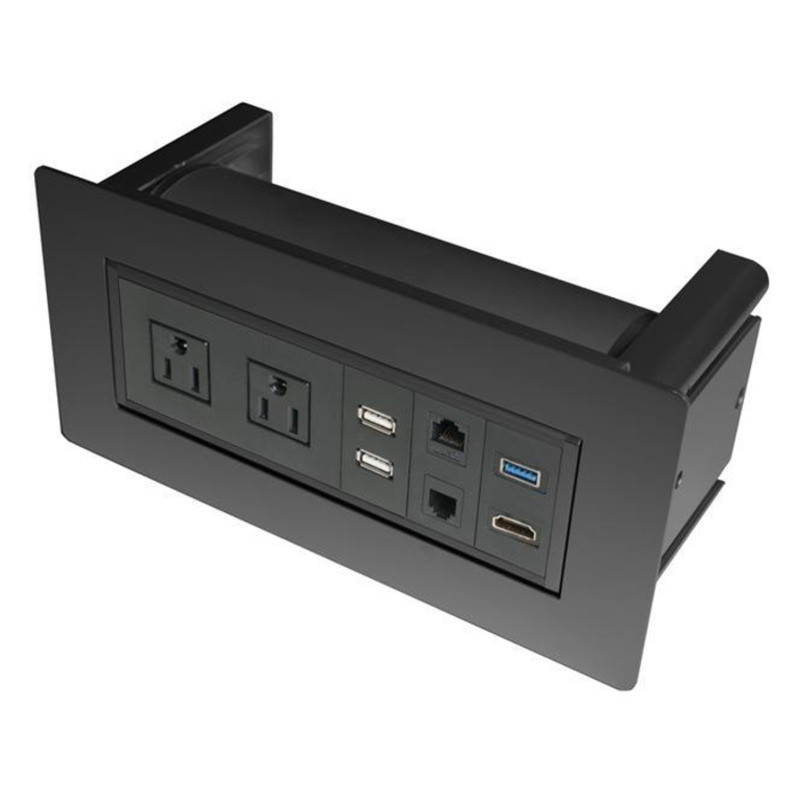 Power Module for Conference Table, #OF-CON-CAB2 - H2O Furniture