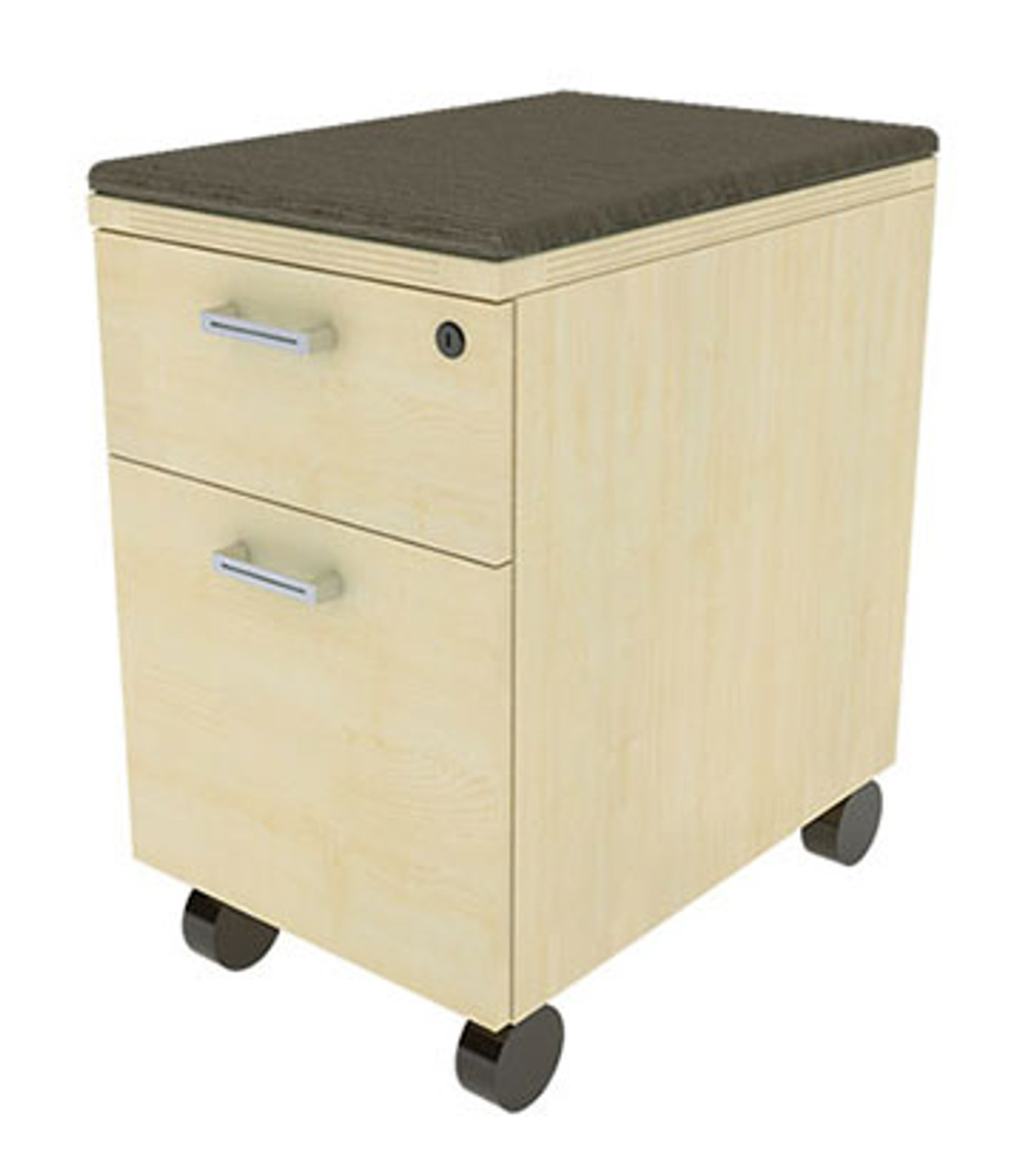 Mobile File Cabinet with Lock and Key